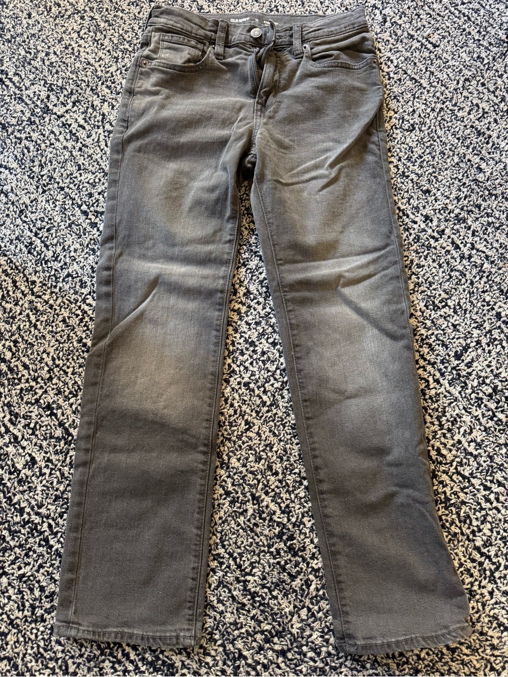 Boy’ Old Navy Stretch Straight-Leg Jeans